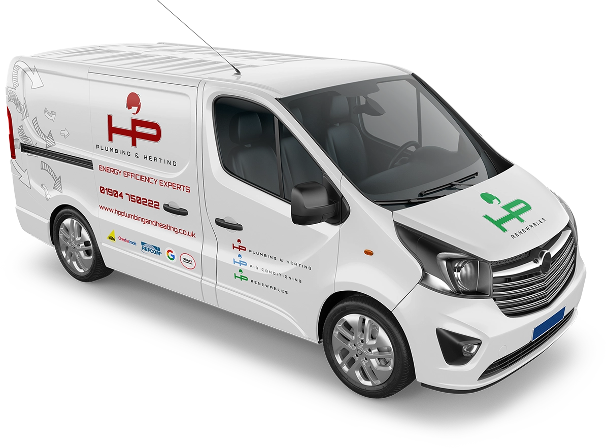 HP Plumbing and Heating, emergency plumbers in York van